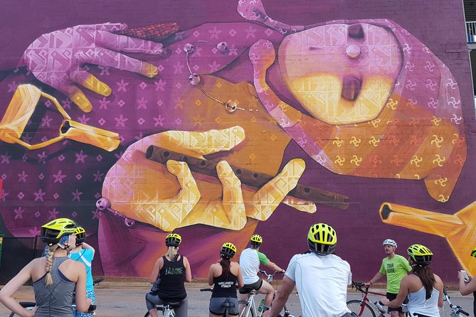 Guided Bike Tour in Atlanta with Snacks - Jackson Street Bridge gives you Atlanta’s famous skyline view
