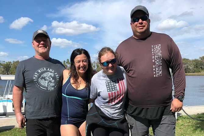 Guided Small Group Manatee Snorkeling Tour with In-Water Photographer - The boat ride and wildlife search