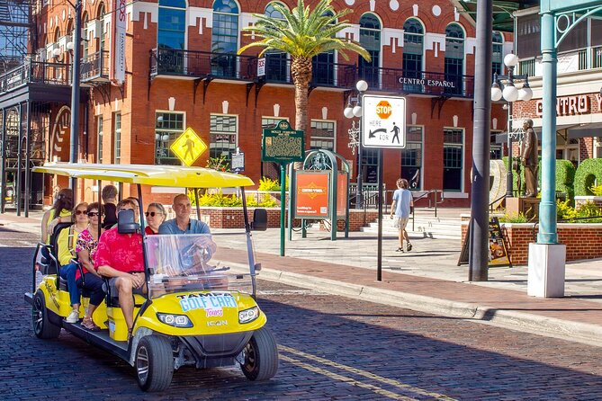 Guided Tampa Sightseeing Tour in a Deluxe Street Legal Golf Cart - A fast, friendly way to get Tampa’s layout