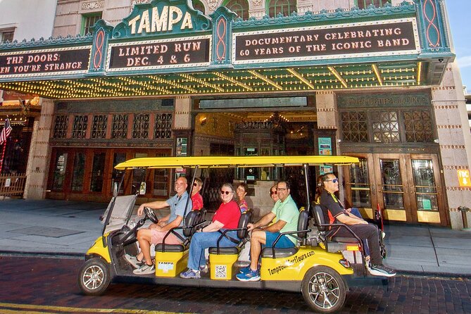 Guided Tampa Sightseeing Tour in a Deluxe Street Legal Golf Cart - What the $49 price really buys you