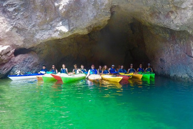 Half-Day Emerald Cave Kayak Tour with Optional Hotel Pickup - Getting fitted and setting off on calm water