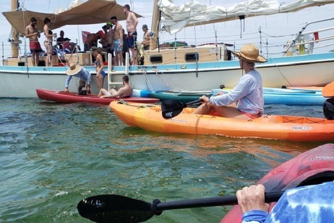 Half-Day Trip from Key West with Kayaking, Snorkeling & Sunset - Sailing out through Key West Harbor