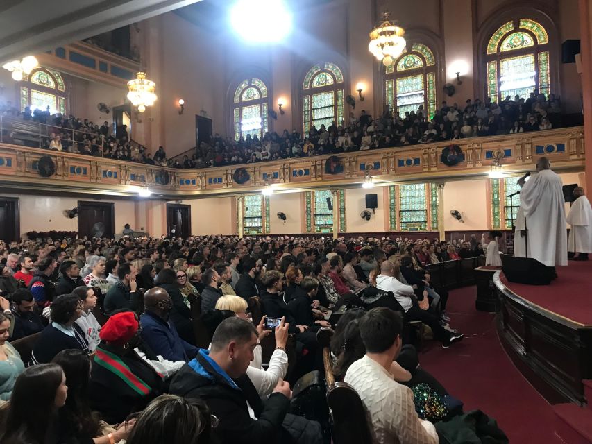 Harlem Gospel Holiday Celebration Concert - Arriving at Mt. Olivet Baptist Church