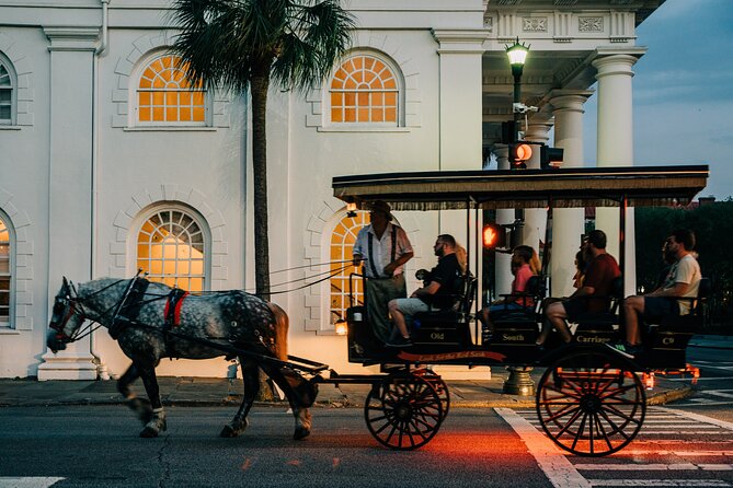 Haunted Evening Horse and Carriage Tour of Charleston - Timing, weather, and arrival advice