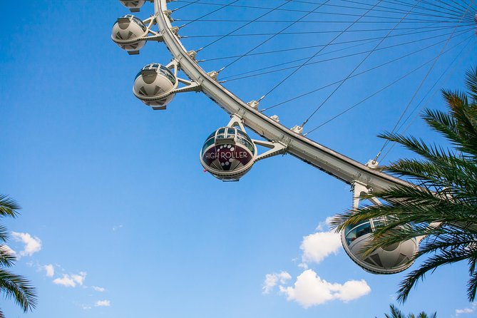 High Roller Wheel Admission Ticket at The LINQ - Inside the 550-foot cabins