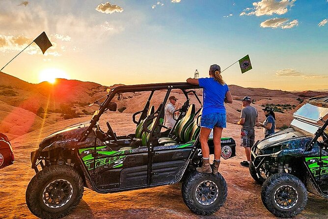 HIGHLY RATED U-DRIVE Moab Hell’s Revenge UTV Off-Road Adventure - Dinosaur tracks near Lion’s Back