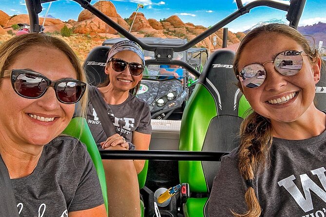 HIGHLY RATED U-DRIVE Moab Hell’s Revenge UTV Off-Road Adventure - The Colorado River overlook and choosing sunset