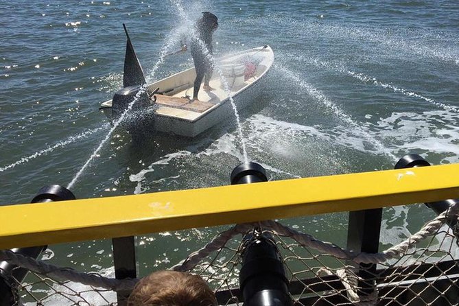 Hilton Head Pirate Ship Adventure Sail aboard the Black Dagger - Stinky Pete and the water-cannon battle