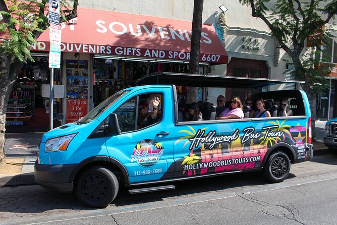 Hollywood, Beverly Hills & Celebrity Homes Tour by Open Air Bus - What the $39 open-air ride really gives you