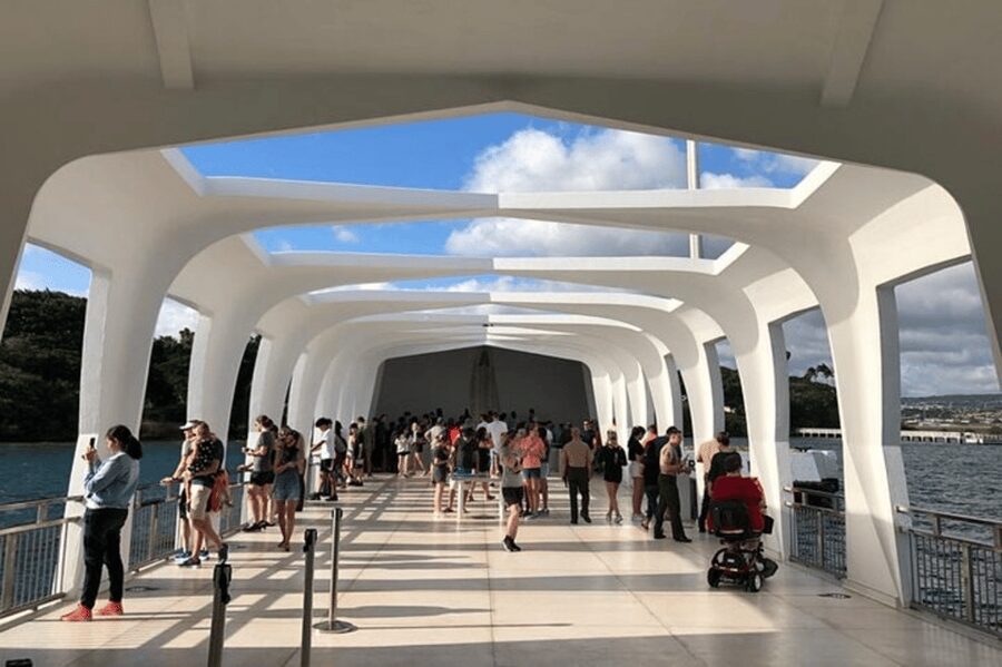 Honolulu: Pearl Harbor USS Arizona Memorial Tour - The visitor center and the War and Attack exhibits