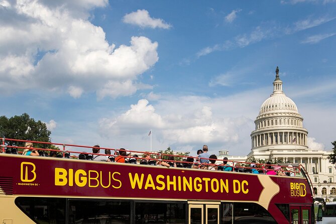 Hop-on Hop-off Sightseeing Tour by Open-top Bus with 18 Stops - Stop 10 to Stop 15: memorials and Arlington Cemetery