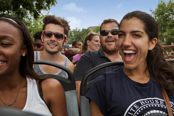 Hop-on Hop-off Sightseeing Tour by Open-top Bus with 18 Stops - Audio commentary, apps, and the real timing