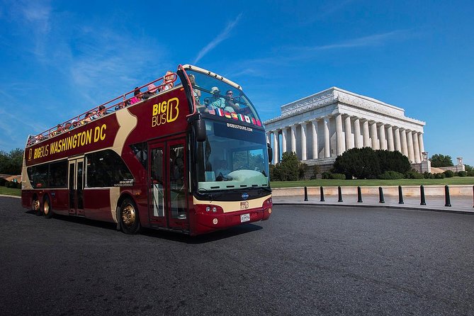Hop-on Hop-off Sightseeing Tour by Open-top Bus with 18 Stops - Who should book this DC bus tour?