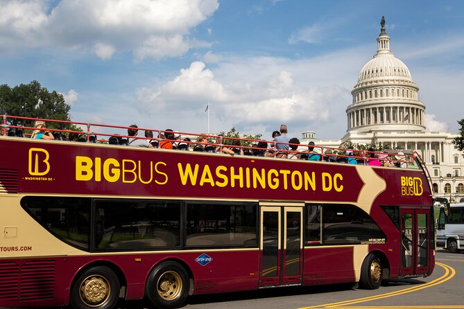 Hop-on Hop-off Sightseeing Tour by Open-top Bus with 18 Stops - Stop 6 to Stop 9: the Wharf, Spy Museum, and Smithsonian area