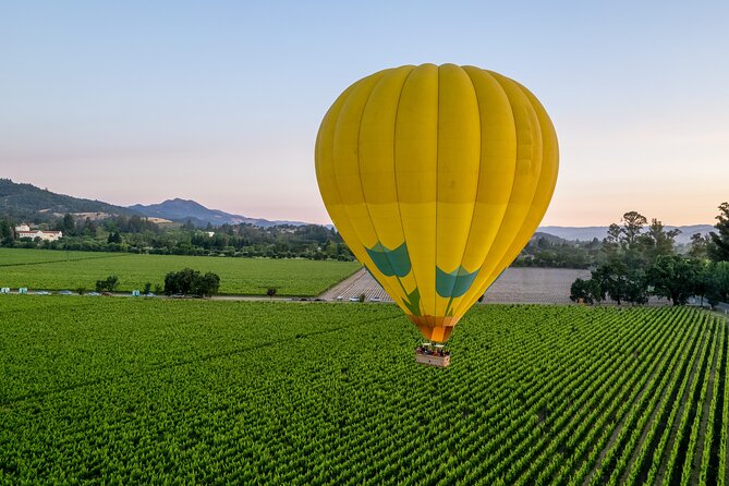 Hot Air Balloon Rides in Napa Valley - How weather can change the whole outing