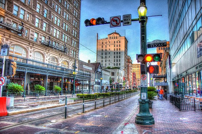 Houston's Official City & Mural Tour! - Churches, parks, and early Houston