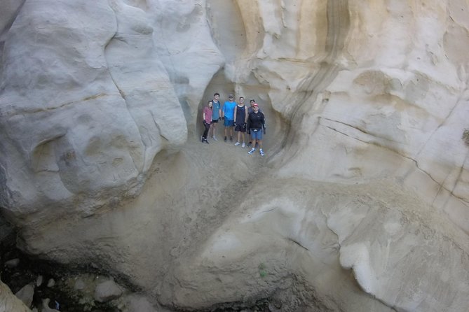 Incredible Slot Canyons to the Pacific - Reaching the cliff summit above the Pacific