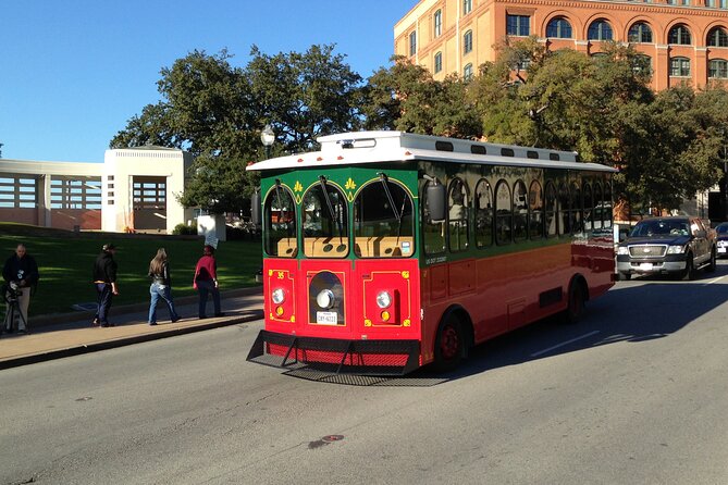 John F. Kennedy Trolley Tour in Dallas - Dealey Plaza puts the story in its physical setting