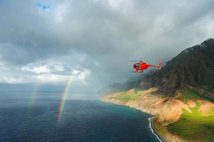 Kauai: Hughes 500 4-Passenger Doors-Off Helicopter Flight - The Na Pali Coast, where the flight earns its price