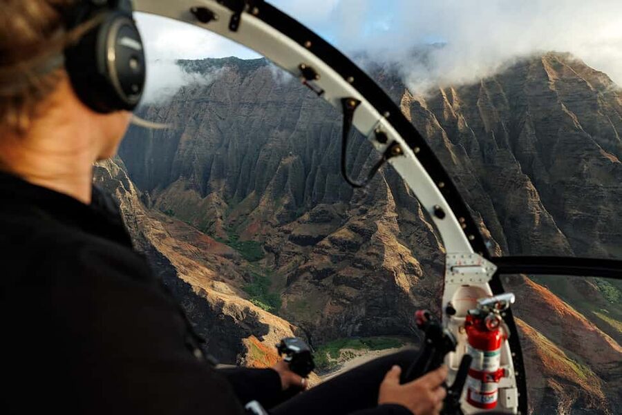 Kauai: Hughes 500 4-Passenger Doors-Off Helicopter Flight - Waialeale, one of Kauai’s wettest high places