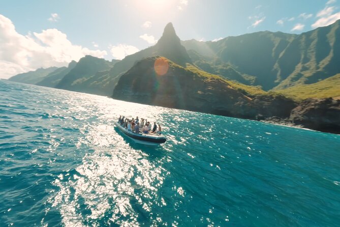 Kauai: Nā Pali Coast Zodiac Raft Expedition and Snorkeling - Dolphins, turtles, and winter whales