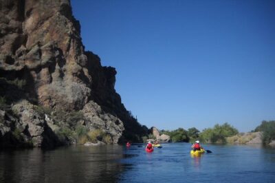 Kayaking the Salt River Foxtail Trip