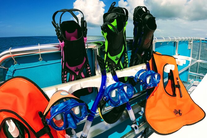 Key Largo Two Reef Snorkel Tour - All Snorkel Equipment Included! - Gear, wetsuits, snacks, and boat comfort
