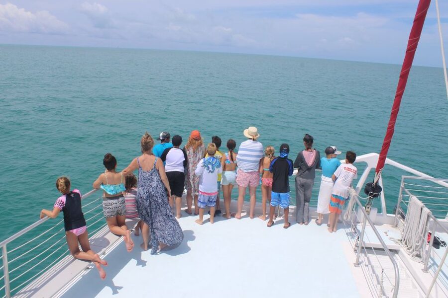 Key West: 3-Hour Afternoon Reef Snorkel with Drinks - The ride back, with drinks and Key West energy