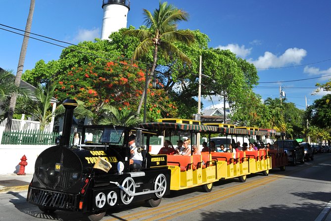 Key West Conch Tour Train - Front Street is the starting point