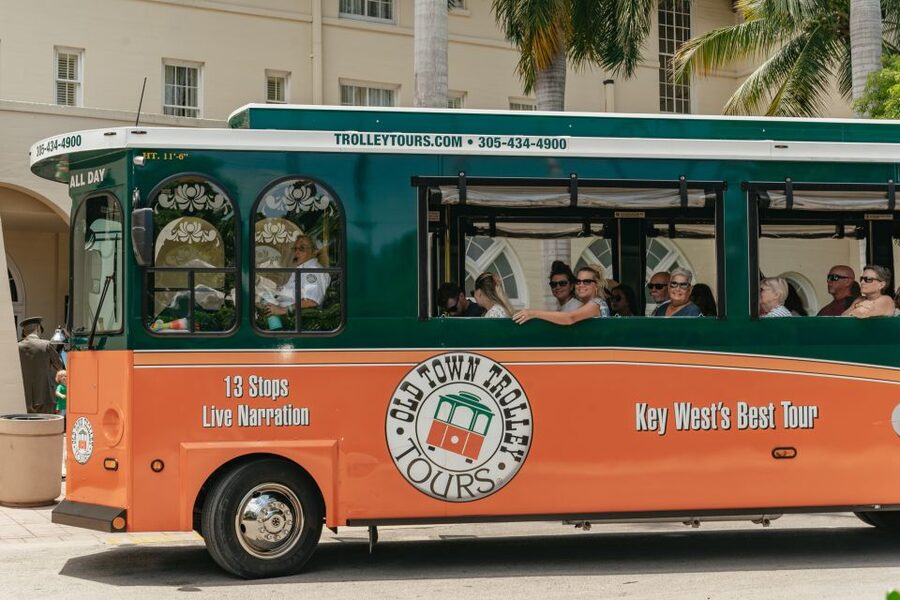 Key West: Old Town Trolley 13-Stop Hop-On Hop-Off Tour - Stops 1 through 5: the old center of Key West
