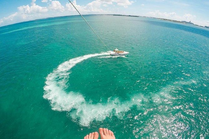 Key West Parasailing Adventure above Emerald Blue Waters - Photos, phones, and the practical extras
