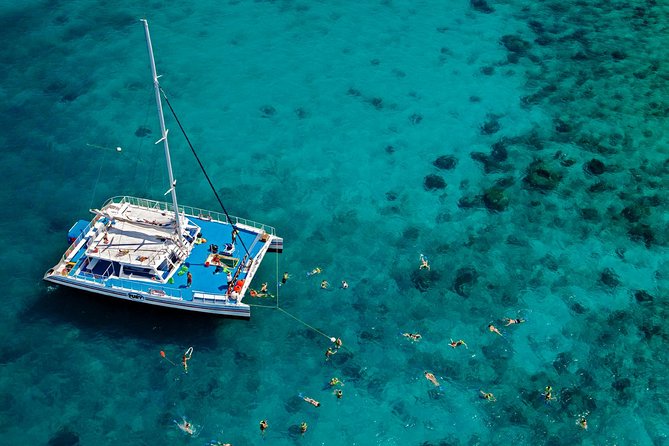 Key West Reef Snorkel – Morning Mimosas or Afternoon Margaritas - The stairway to the sea and the snorkeling stop