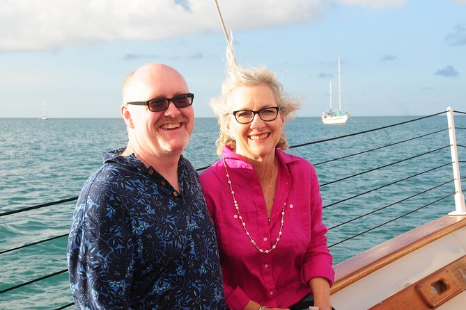 Key West Schooner Sunset Sail with Bar & Hors d'oeuvres - Fort Zachary, Sunset Pier, and the harbor view