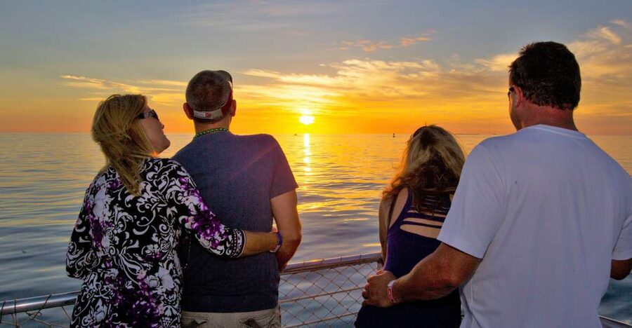 Key West Signature Sunset Cruise with Open Bar, Food & Music - The Sandie Cat gives you several ways to watch