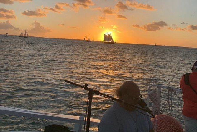 Key West Sunset Sail with Live Music, Drinks and Appetizers - A sunset party with a practical Key West schedule