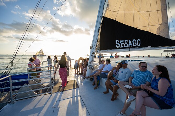 Key West Sunset Sail with Open Bar, Live Music and Hors D'oeuvres - A sunset view that starts before the sun drops