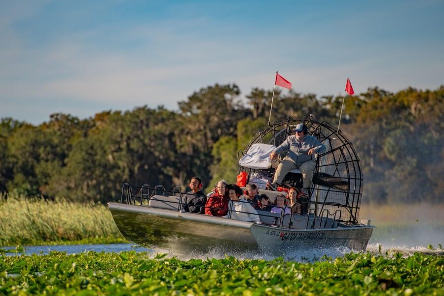 Kissimmee: Boggy Creek Airboat Ride with Optional Meal - A real wetland ride east of Kissimmee