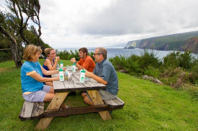 Kohala Waterfalls Small Group Adventure Tour - Lunch with a view of Mokulanikila