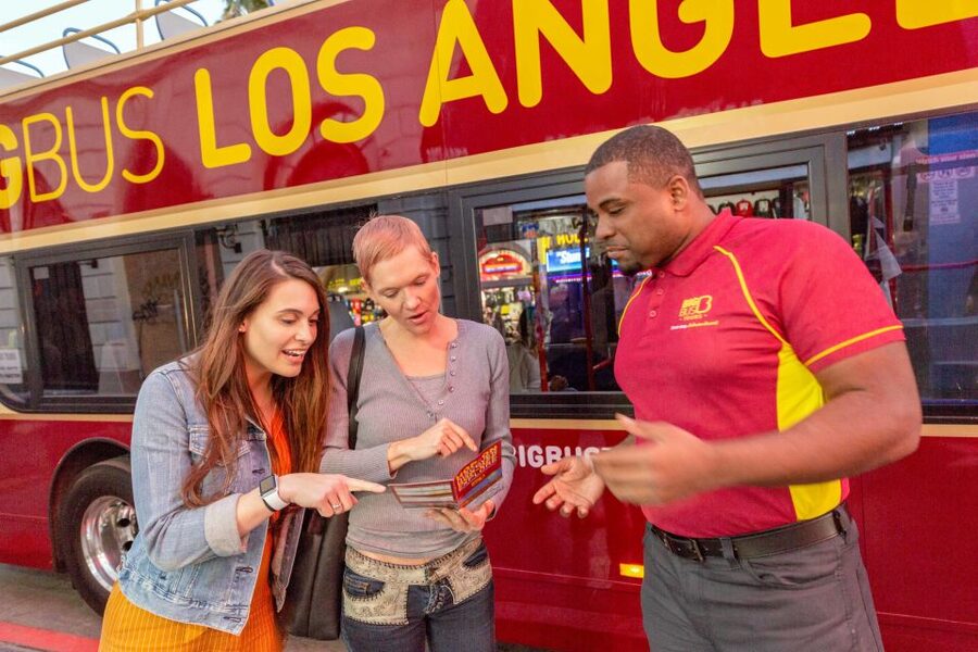 LA: Hop-on Hop-off Tour by Open-top Bus with 19 Stops - Museum Row and La Brea for a slower afternoon