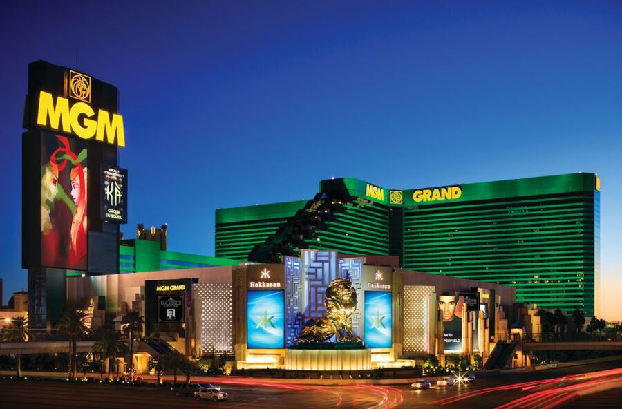 Las Vegas: David Copperfield at the MGM Grand - Finding the theater inside MGM Grand