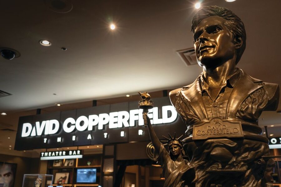 Las Vegas: David Copperfield at the MGM Grand - Audience participation changes your seat in the room