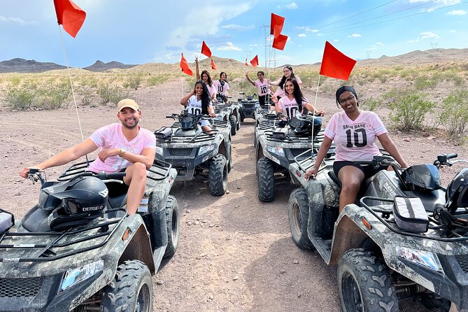 Las Vegas Desert ATV Experience - Getting suited up and learning the controls
