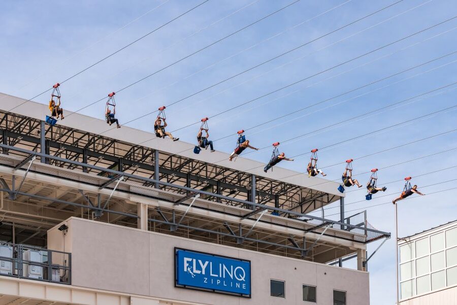 Las Vegas: FLY LINQ Zipline Ticket - Photos, phones, and what you can take home