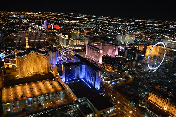 Las Vegas Helicopter Night Strip Flight Tour with Optional Dinner - Practical details that affect your evening