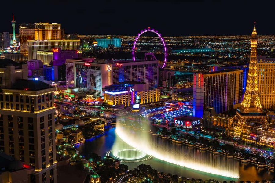 Las Vegas: Helicopter Tour of the Strip with Window Seats - Night lights or a changing-sky sunset