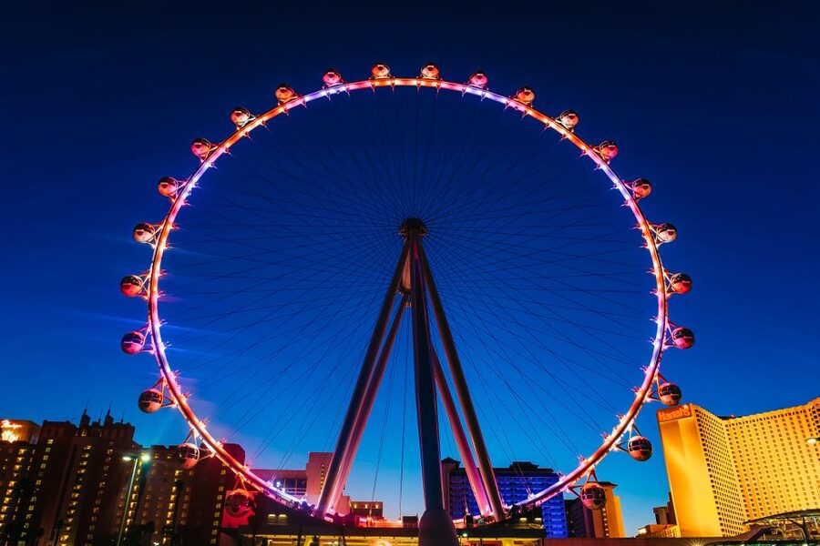 Las Vegas Strip: The High Roller at The LINQ Ticket - How good is the view?