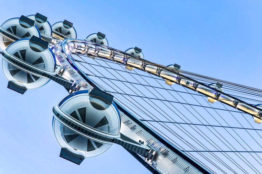 Las Vegas Strip: The High Roller at The LINQ Ticket - From the LINQ box office to the cabin