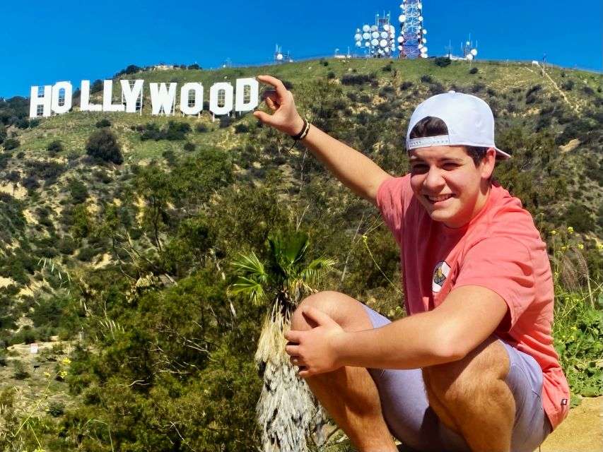 Los Angeles: Front & Back of Hollywood Sign Hike Guided Tour - Movie studios and Forest Lawn