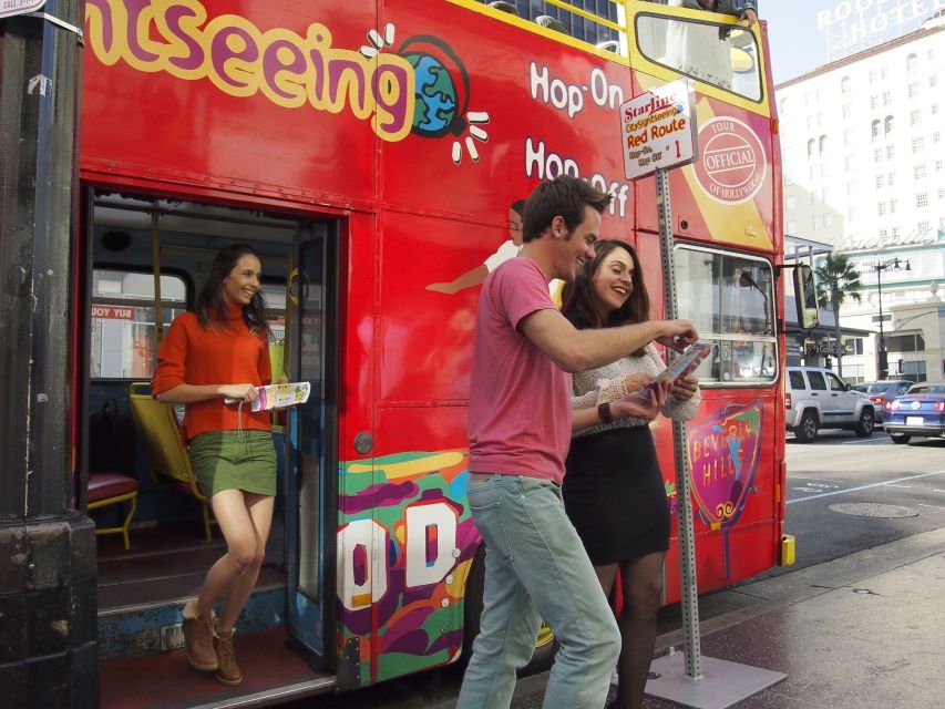 Los Angeles: Hop-On Hop-Off Bus Tour with Audio Guide - Yellow Route: Santa Monica Pier, Venice Beach, and the coast