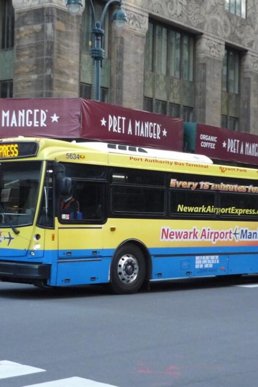 Manhattan: Bus Transfer from/to Newark Airport - What the airport to Manhattan ride feels like